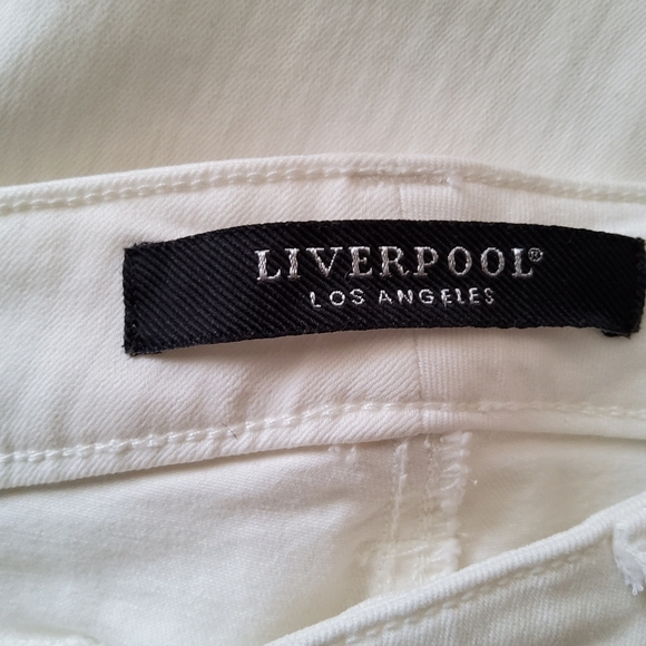 Liverpool “Piper Hugger” Ankle Skinny White Jeans – Size 4 / 27 – NWOT - Picture 11 of 16